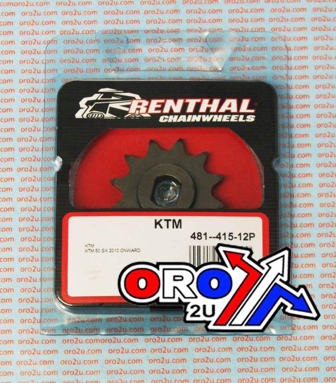 Renthal Front Sprocket Renthal 481, KTM 50 12t, 481--415-12p