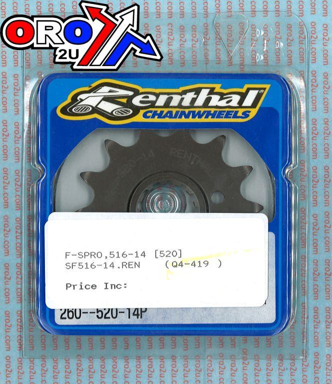 Renthal Front Sprocket Renthal 260, 445--520-14p