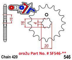 Dirt Racing Front Sprocket 13 [JTF546.13] 420