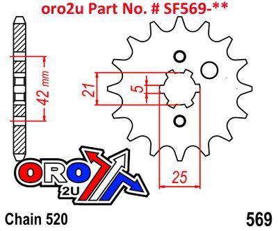 JT Front Sprocket JTF569.15 Jt JF569.15, Jf56915