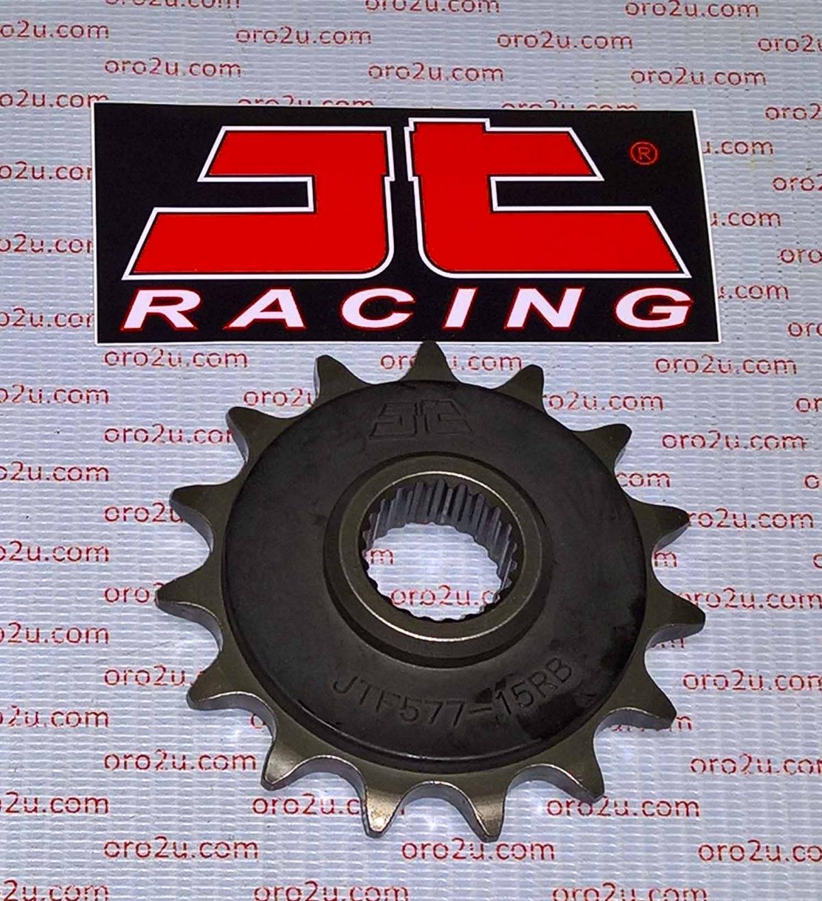 JT Front Sprocket JTF577.15rb Jt, Oe Rubber Cushioned
