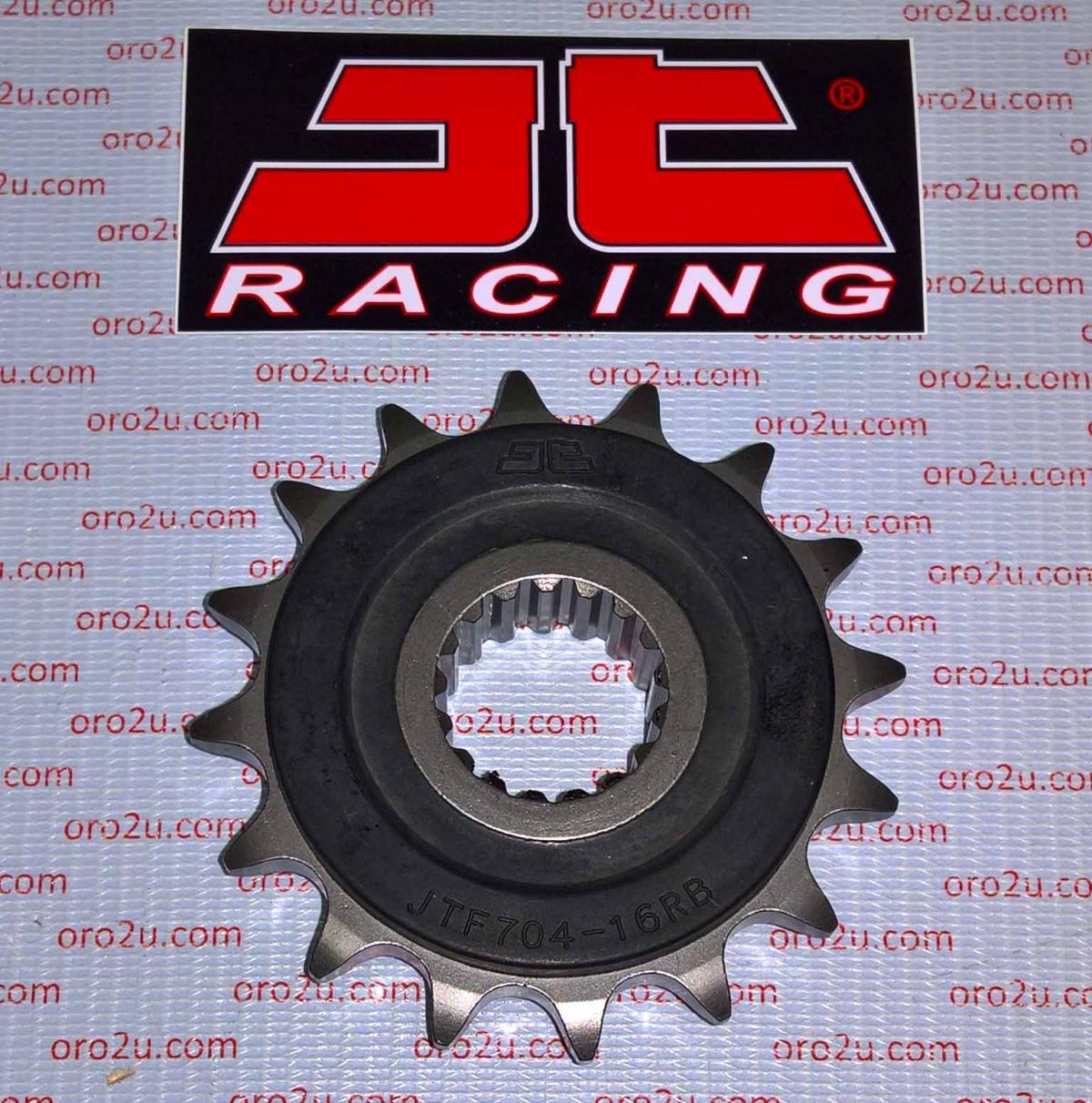 JT Front Sprocket JTF704.16rb Jt, Oe Rubber Cushioned