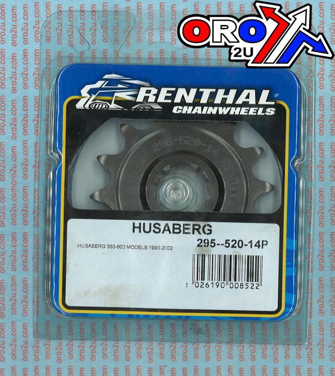 Renthal Front Sprocket Renthal 295, Husaberg 295--520-14p, 295--520-14p