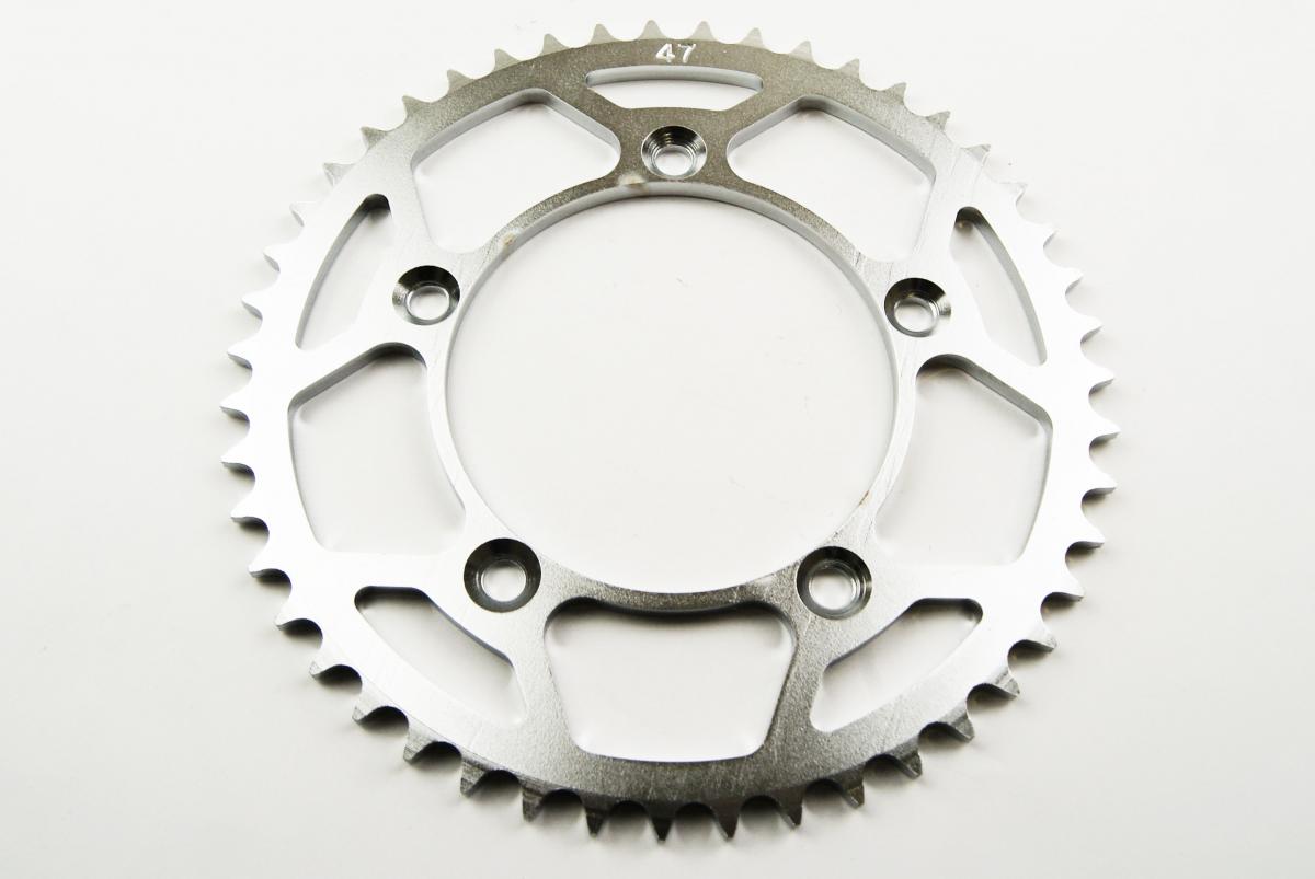 FIR Rear Sprocket Steel Light Sil, MX-89447-2 Silver, SR046-47 Jtr89447