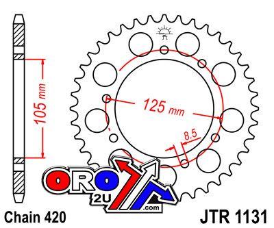 JT Rear Sprocket Jtr1131.58 Jt