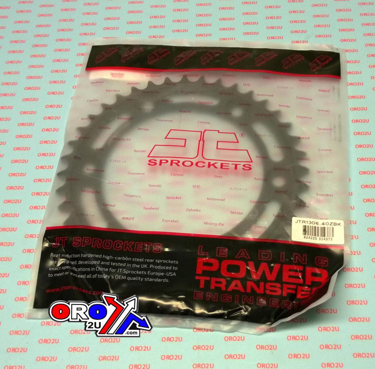 JT Rear Sprocket Steel Hard Zbk, C45 Inductionjtr1306.40zbk