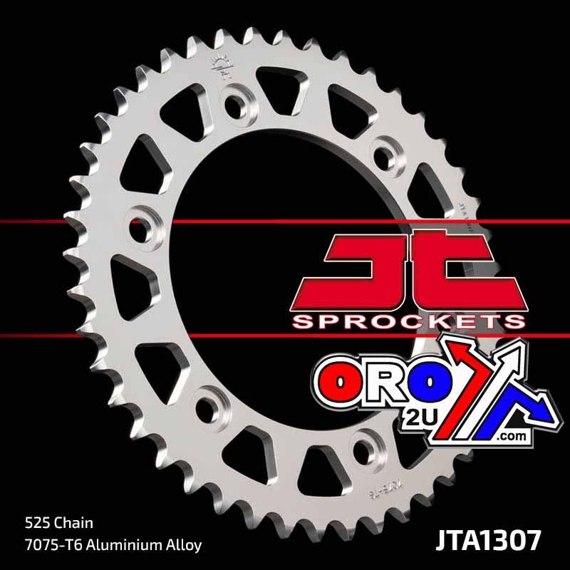 JT Rear Sprocket Alloy Jta1307.44, Honda Road Chain 525