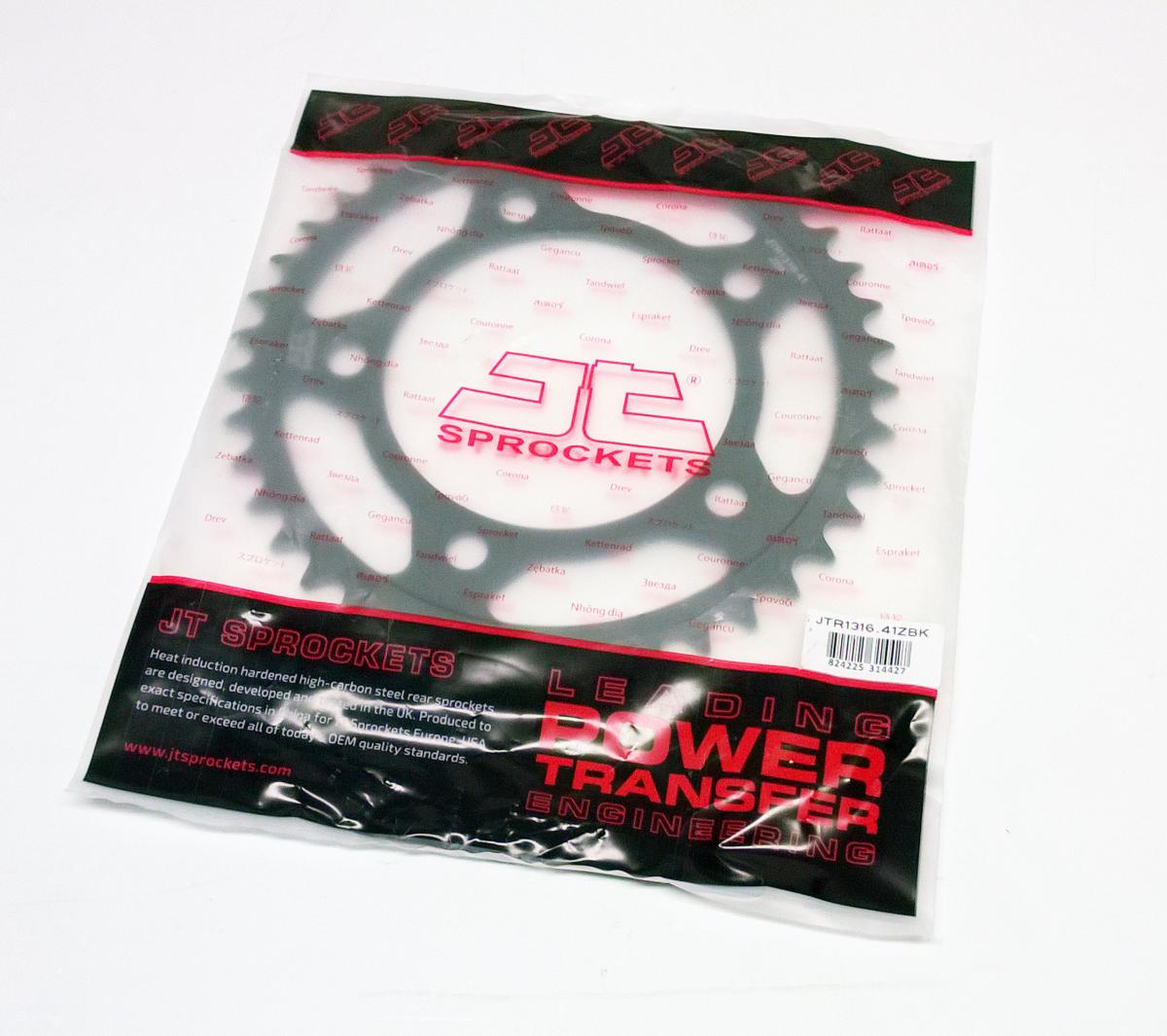 JT Rear Sprocket Steel Hard Zbk, C45 Inductionjtr1316.41zbk