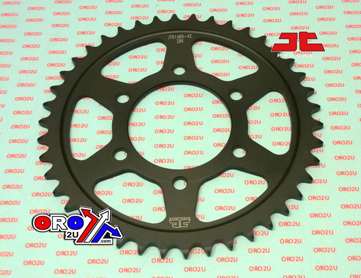 JT Rear Sprocket Steel Hard Zbk, C45 Inductionjtr1489.42zbk