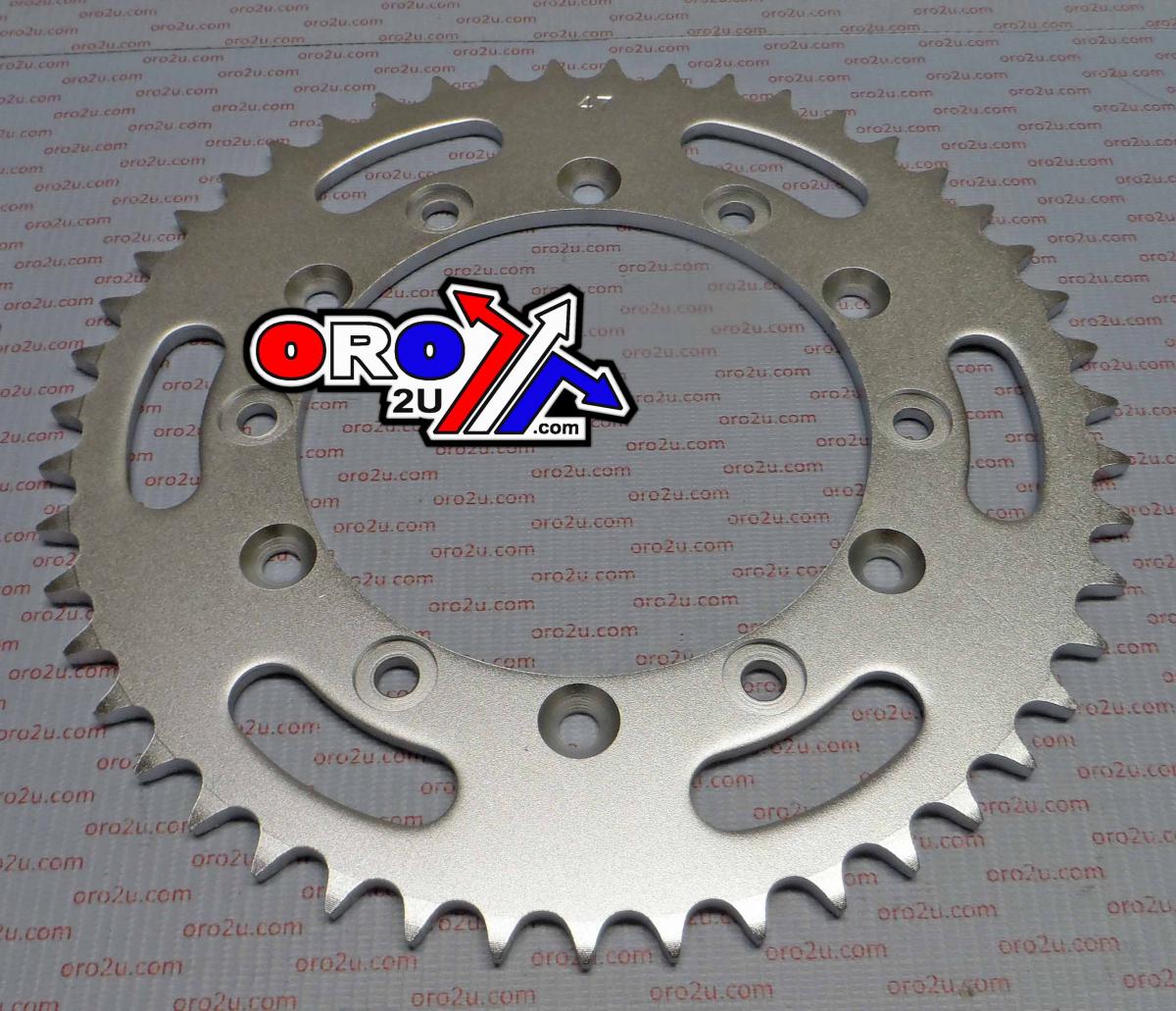Dirt Racing Rear Sprocket Steel 47 [JTR245/251] 520, Double Drilled [JTR245.47 / JTR251.47]