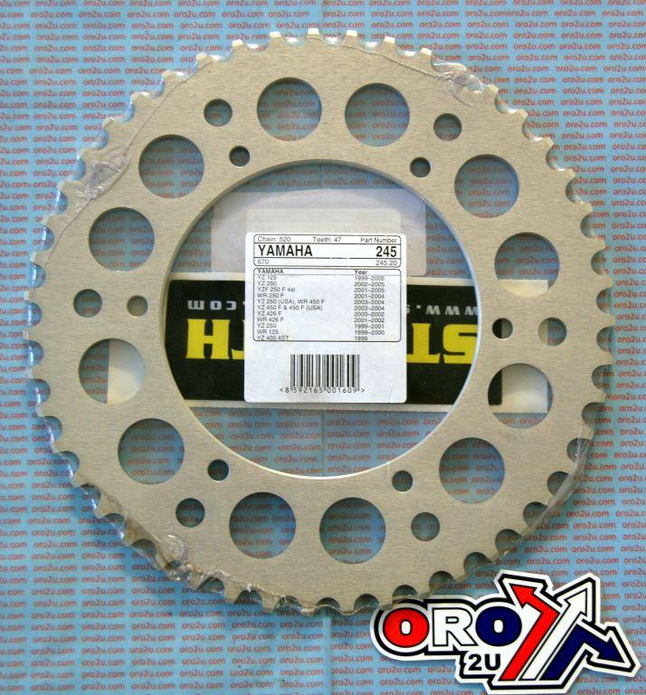 Dirt Racing Rear Sprocket Alloy 48 [JTR251.48] 520, Silver