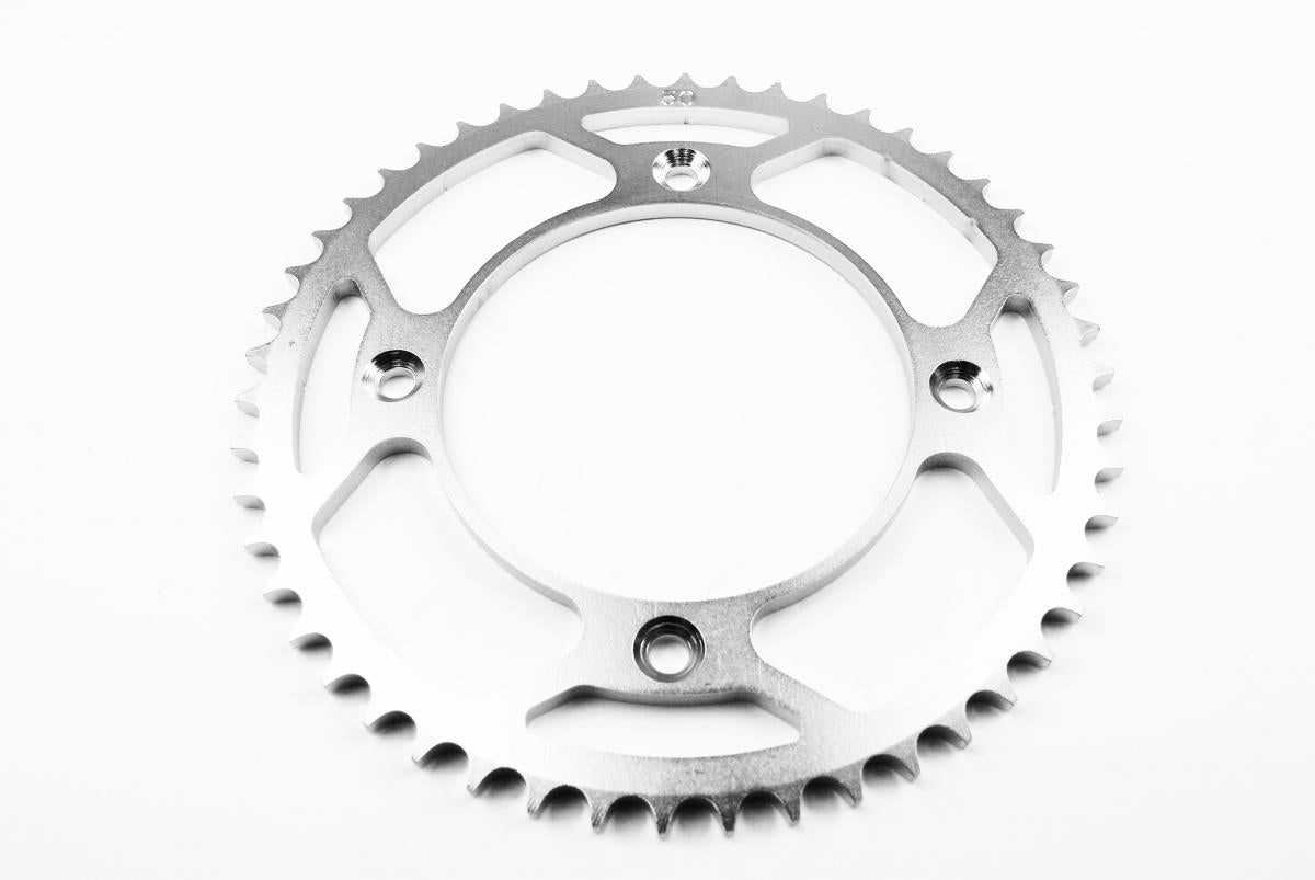 FIR Rear Sprocket Steel Light Sil, MX-89550-2 Silver, SR441-50 Jtr89550