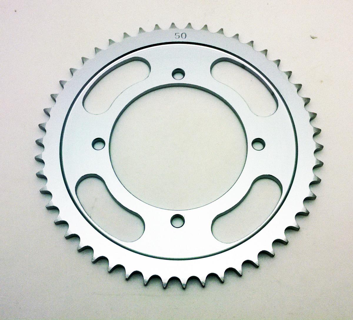 FIR Rear Sprocket Steel 50t 462.50, Chain 428 Conversion, JTR456.50, SR462-50, JTR462.50