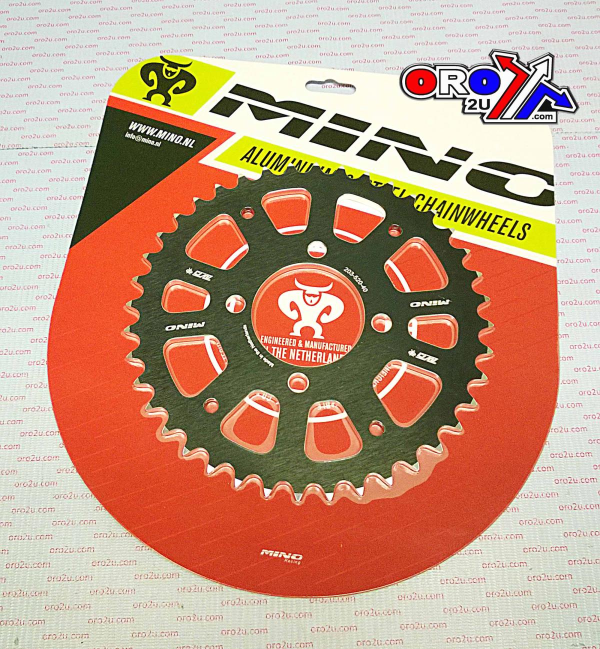 MINO Mino Rear Sprocket 601-40 Alloy Atw, 25-203-520-40
