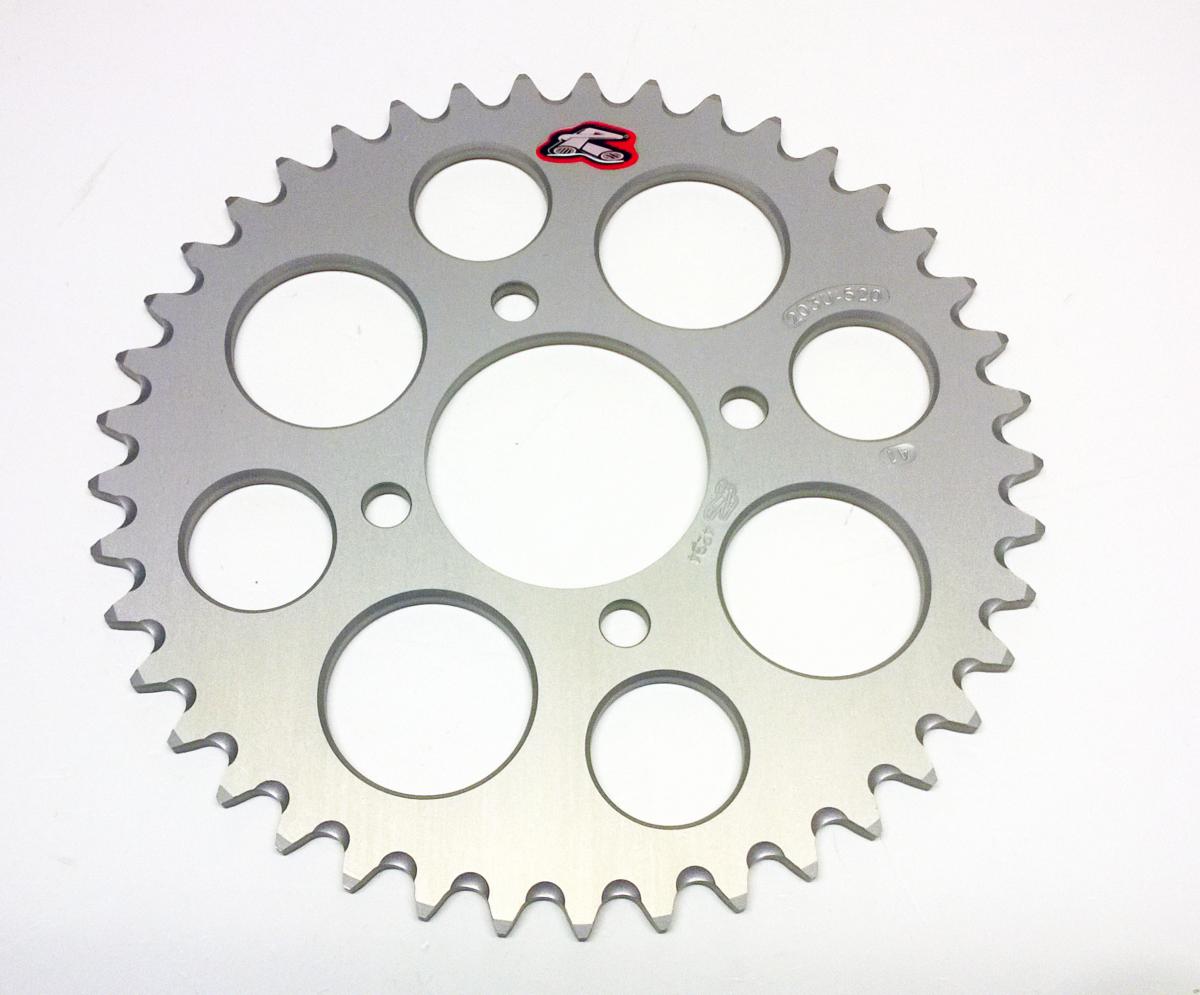 Renthal Rear Sprocket Renthal ATV, Ultralite 203u-520-41gpsi Silver
