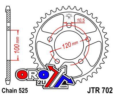 JT Rear Sprocket JTR702.40 Jt