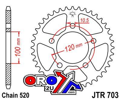 JT REAR SPROCKET JTR703.42 JT