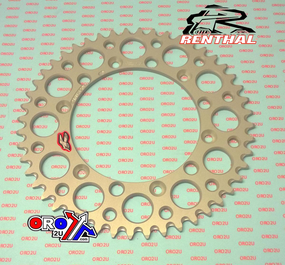 Renthal Rear Sprocket Alloy Renthal, Ultralite 216u-520-48gpsi, Husqvarna / Gasgas / Beta
