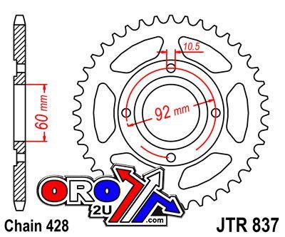 JT Rear Sprocket JTR837.39 Jt