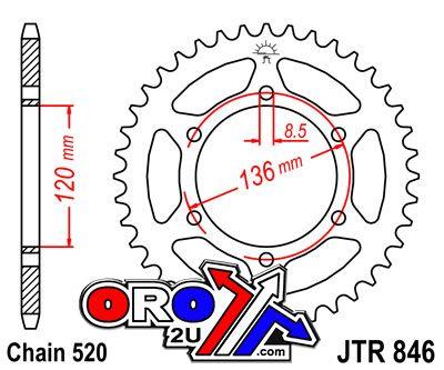JT Rear Sprocket JTR846.39 Jt