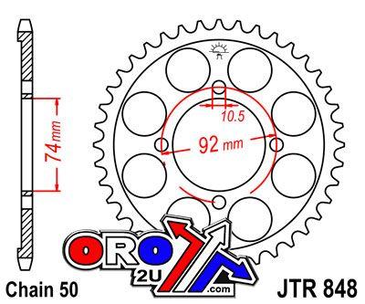 JT Rear Sprocket JTR848.37 Jt