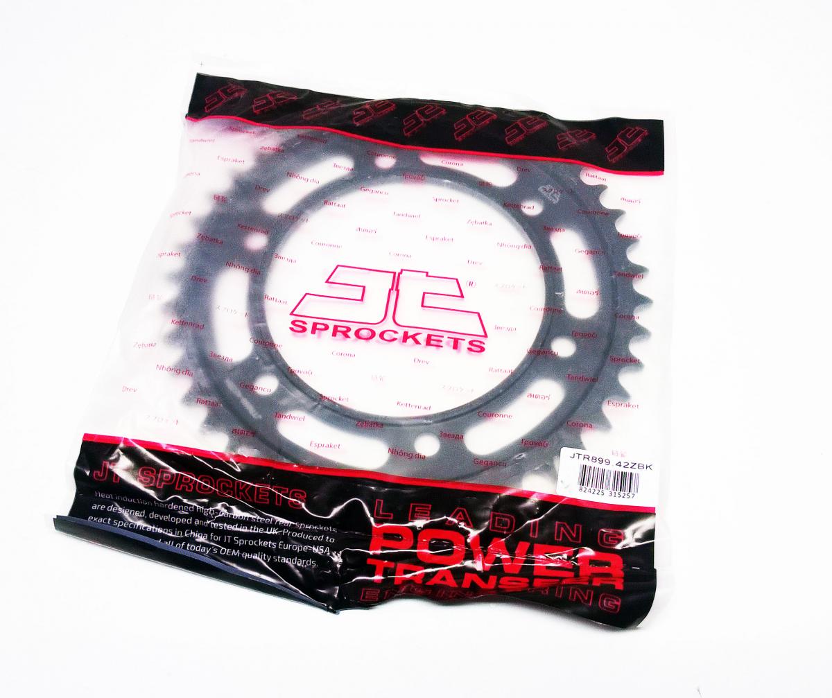 JT Rear Sprocket Steel Hard Zbk, JTR899.42zbk