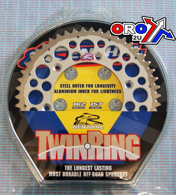 Renthal Rear Sprocket Twinring KTM, Renthal 2240-520-50gpsi (JTR897), 2240-520-50gpsi