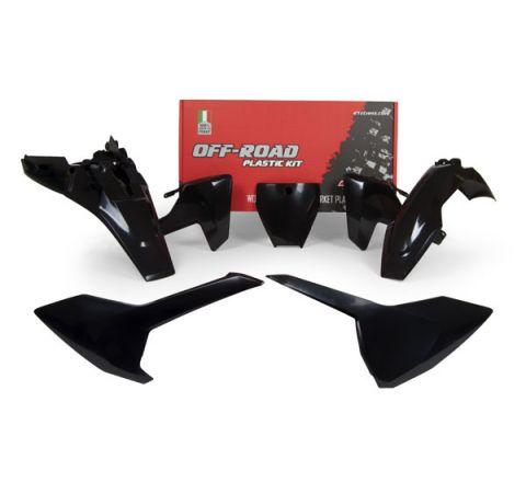 Rtech Plastics Plastic Kit/5 18-24 Husky TC85, Black, Rtech R-kithsq-nr0-585