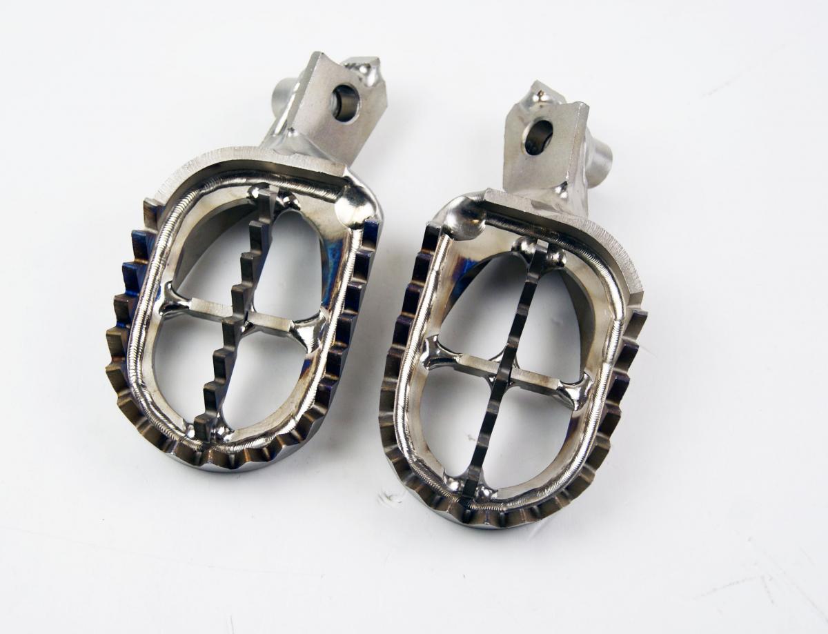 Scar Racing Foot Pegs Titanium RM-z, Scar Racing S4516
