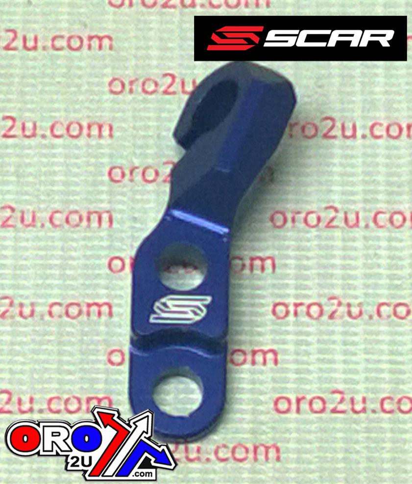 Scar Racing Clutch Cable Guide Blue, Scar CCG101 YZF450 10-13