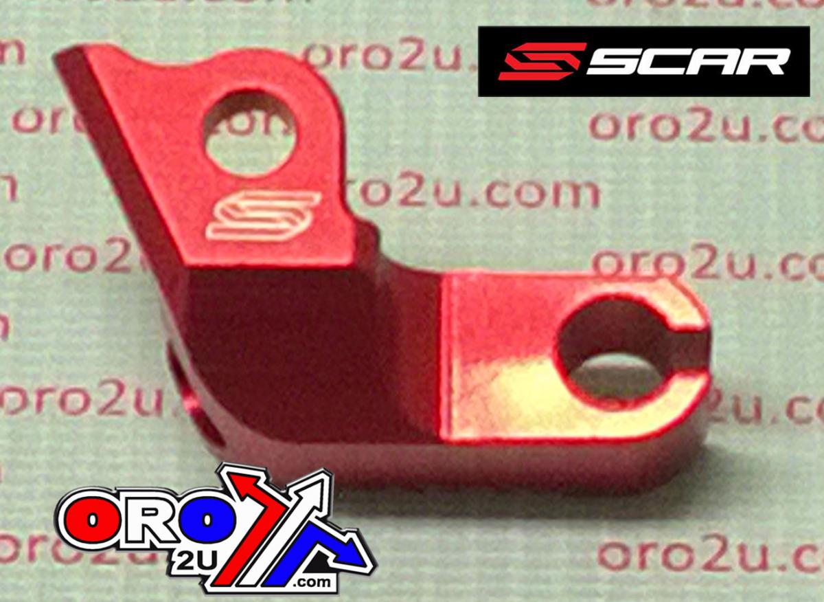 Scar Racing Clutch Cable Guide Red, Scar CCG200 CRF250 10-13