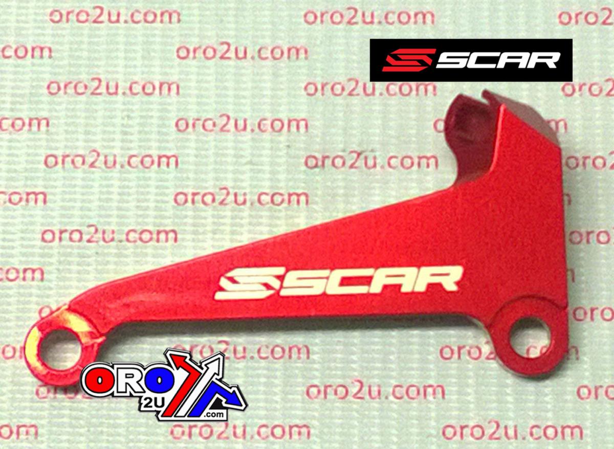 Scar Racing Clutch Cable Guide Red, Scar CCG202 CRF250 14-17