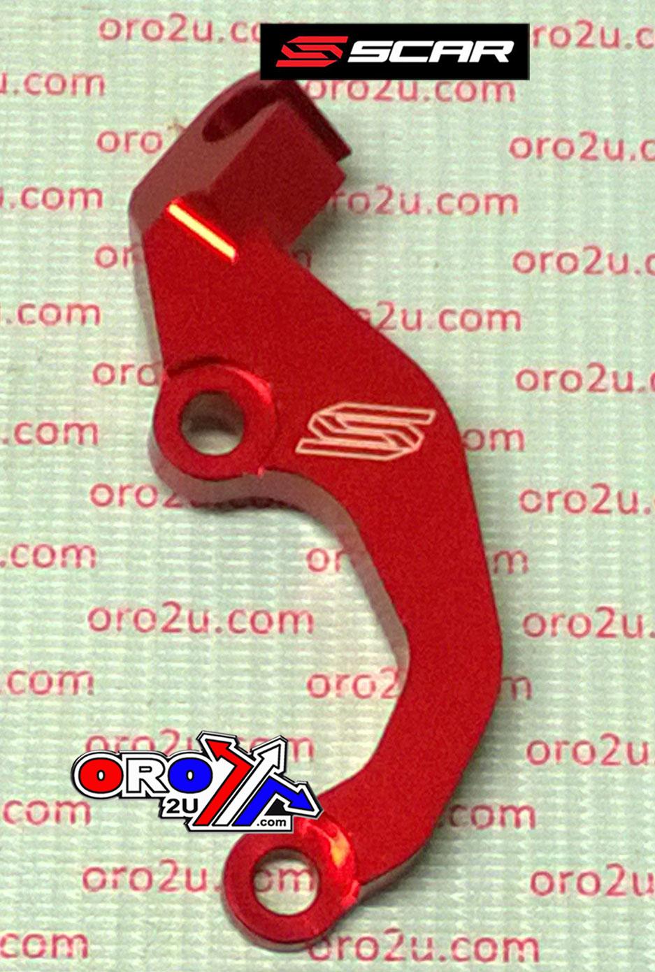 Scar Racing Clutch Cable Guide Red, Scar CCG203 CRF450 14-17
