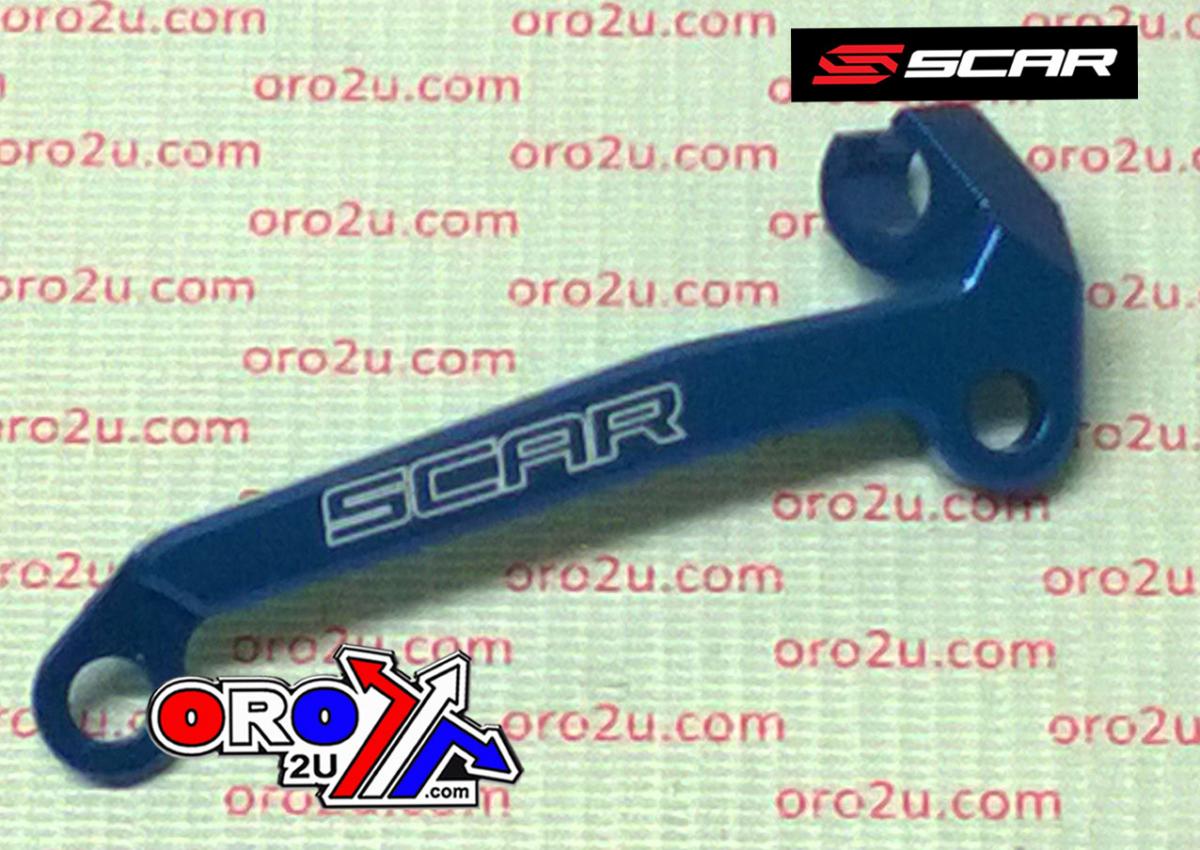 Scar Racing Clutch Cable Guide Blue, Scar CCG300B KXF450 06-15