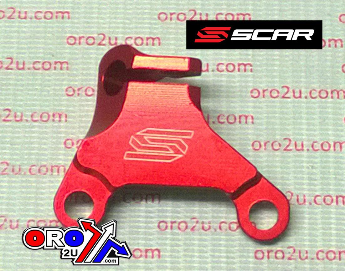 Scar Racing Clutch Cable Guide Red, Scar CCG400 RM-z250 10-17