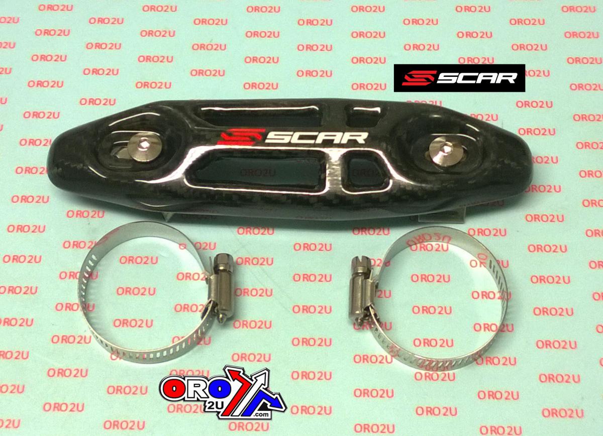 Scar Racing Heat Protector Carbon, Scar Racing Cuhp Universal, Exhaust Guard