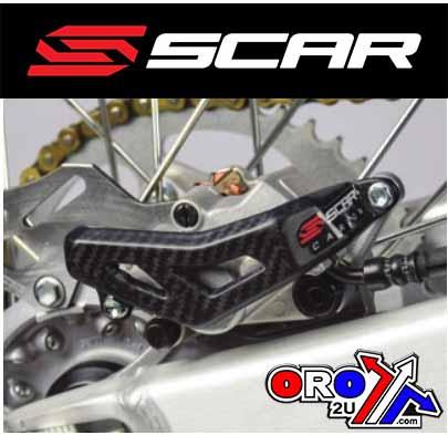 Scar Racing Carbon Rear Caliper Guard, Scar Racing CRCG300 Kaw