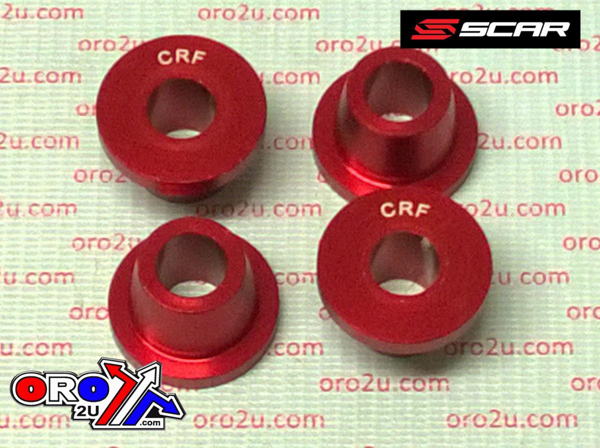 Scar Racing Rubber Killers Pk4 CRF Red, Scar Racing Sccrf