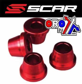 Scar Racing Rubber Killers Pk4 RMZ Red, Scar Racing Scrmz