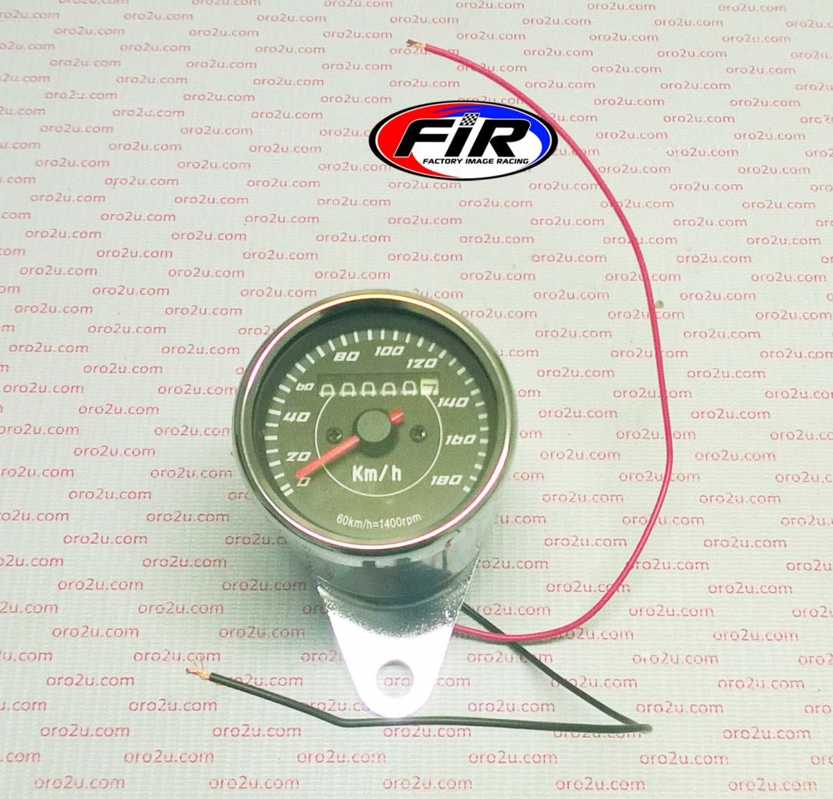 FIR Speedometer Head 60mm Km/h