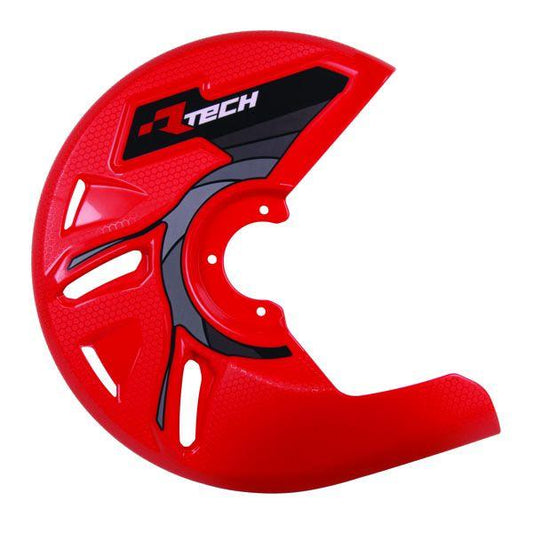 RTECH UNIVERSAL RED DISC GUARD, NEEDS FITTING KIT