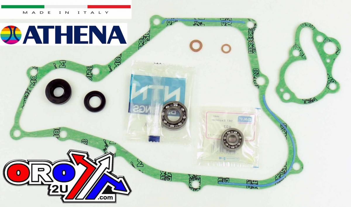 Athena Water Pump Gasket Kit CR 80/85 85-07, Athena P400210475001 Honda with Bearing