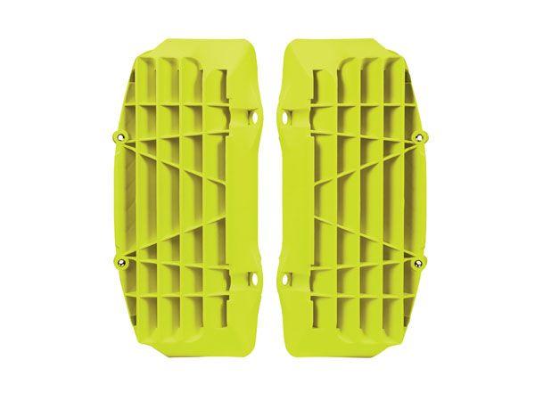 Rtech Plastics Louvers Rad Oversize Neon Yellow, KTM / Husqvarna 16-18, Rtech R-grKTMgf0017