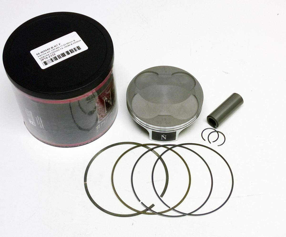 Namura Technologies Piston Kit CRF450 2017-2020 96mm C, Namura Forged Fx-10049-C Honda