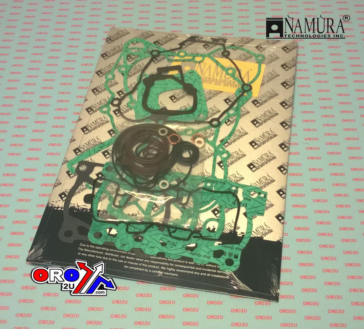 Namura Technologies Complete Gasket 16-17 KTM 125, Namura Nx-70093f, 125 150 SX XC-w, TC TX TE 125 150 16-17
