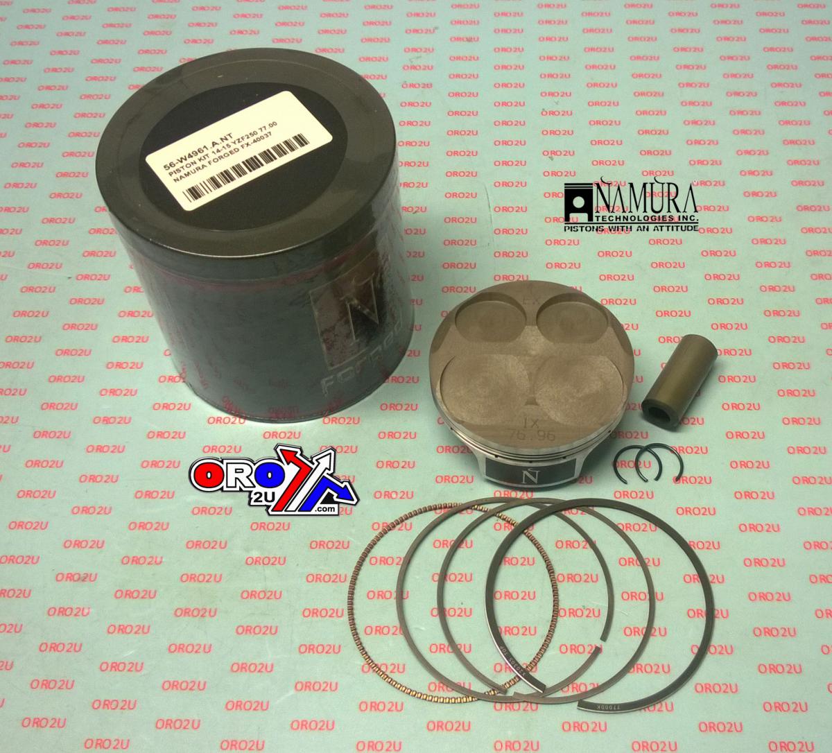 Namura Technologies Piston Kit 14-15 YZF250 77.00, Namura Forged FX-40037