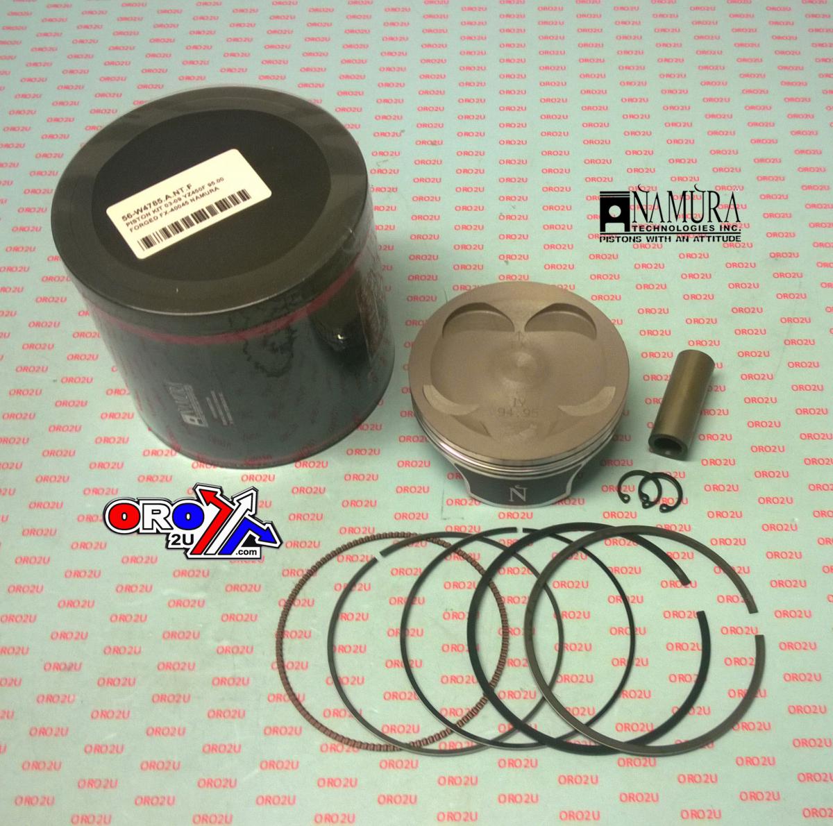 Namura Technologies Piston Kit 03-09 YZ450F 95.00, Forged FX-40045 Namura