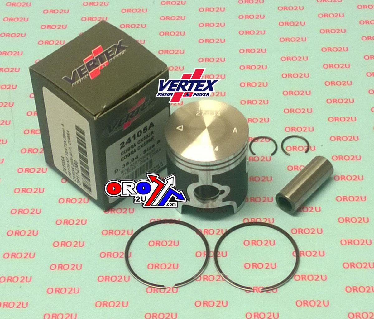 Vertex Piston Kit Vertex 39.0 B Cobra Cx 50 06-17, Vertex 24105b