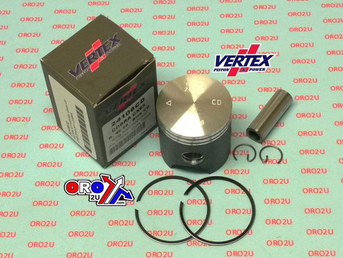 Vertex Piston Kit Vertex 43.0 Ef Cobra Cx 65 10-11, Vertex 24106ef