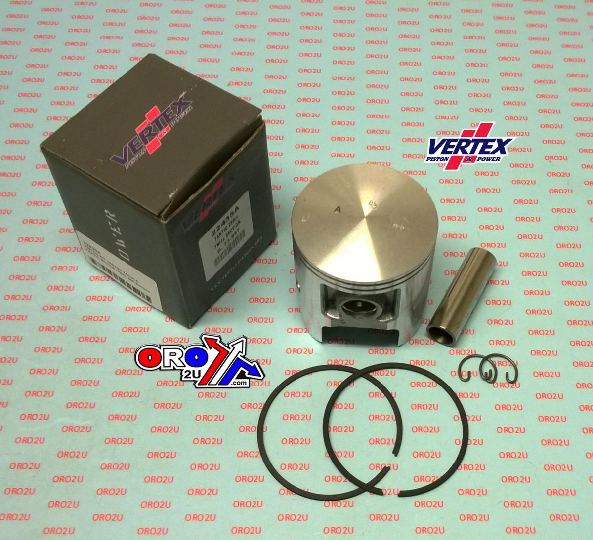 Vertex Piston Kit Vertex 74.0 a Fantic Motor Trail 250, Vertex 22435a